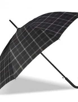 Parapluie Canne Auto Carreaux carreaux homme ST - Isotoner - FashionsVida