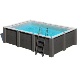 Piscina composite rectangular 466 cm x 326 x 124 cm