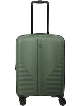 Valise à Roulettes Air Stripe 4w S Expandable Green One Size unisex - Travelite - FashionsVida
