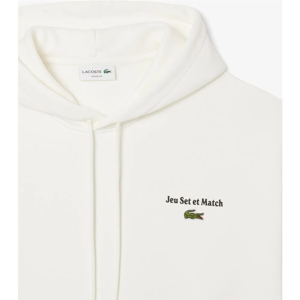 Sudadera de hombre con capucha con múltiples estampadas - Lacoste - FashionsVida