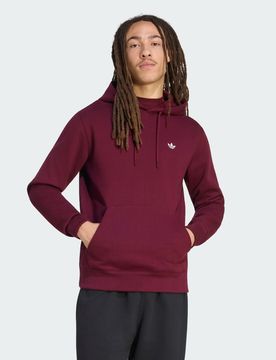 FELPA CON CAPPUCCIO TRIFOGLIO ESSENTIALS S Maroon