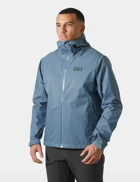 Men's Loke Terra Jacket Navy 2XL - Washed Navy Blue - Male - Helly Hansen - FashionsVida