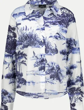 Monari Bluse Blau 42 - monari - FashionsVida
