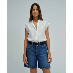 Camisa estampada de mujer