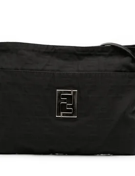 Zucca Canvas Shoulder Bag - Fendi - FashionsVida