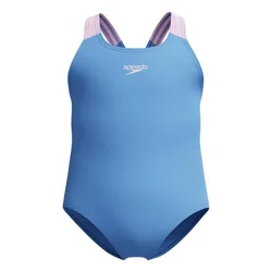 Solid Medalist Swimsuit Periwinkle Blue 4 Years Girls