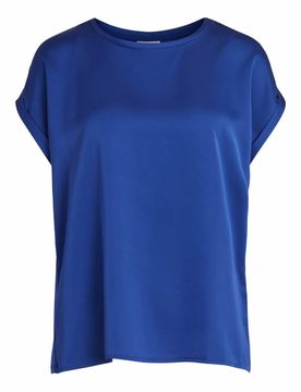 VILA Camiseta 'VIEllette' genciana