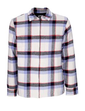 Camicia Imbottita Uomo Lloyd Shirt Jacket Unbleached Multi