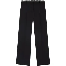 Pantalones anchos de mujer
