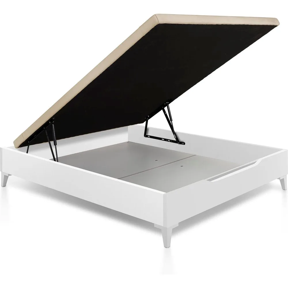 Canapé abatible de madera con patas Verona V2 - Magister - FashionsVida
