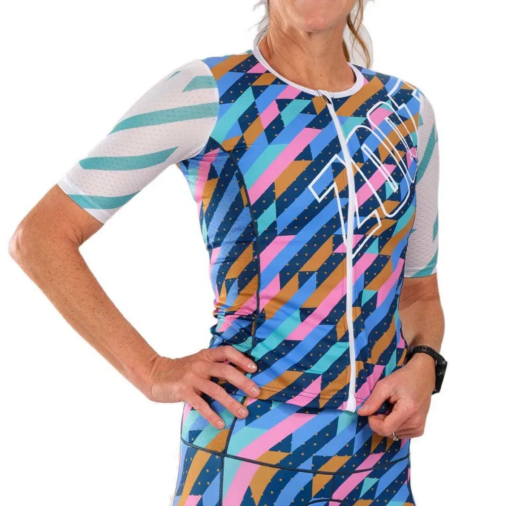 Maglia Da Triathlon A Maniche Corte Ltd Aero Unbreakable - Zoot - FashionsVida