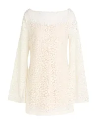 Mini-Kleid Damen Elfenbein M Damen