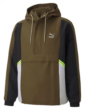 Tailored for Sport Jacket Dark Olive S Herren - Puma - FashionsVida