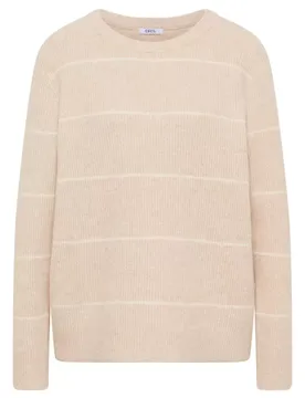 TOS_Cosy structure stripe female