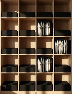 Set di organizer per reggiseni 2 pack - nero
