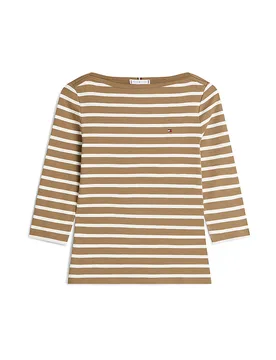 Camicia marrone chiaro S - Tommy hilfiger - FashionsVida