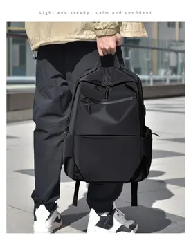 Subtle polished finish gives this high-end backpack a versatile look for work school and city trips - Aliexpress - FashionsVida