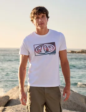 Jacob Mens T-Shirt - White - White - Size: XL - Animal - FashionsVida