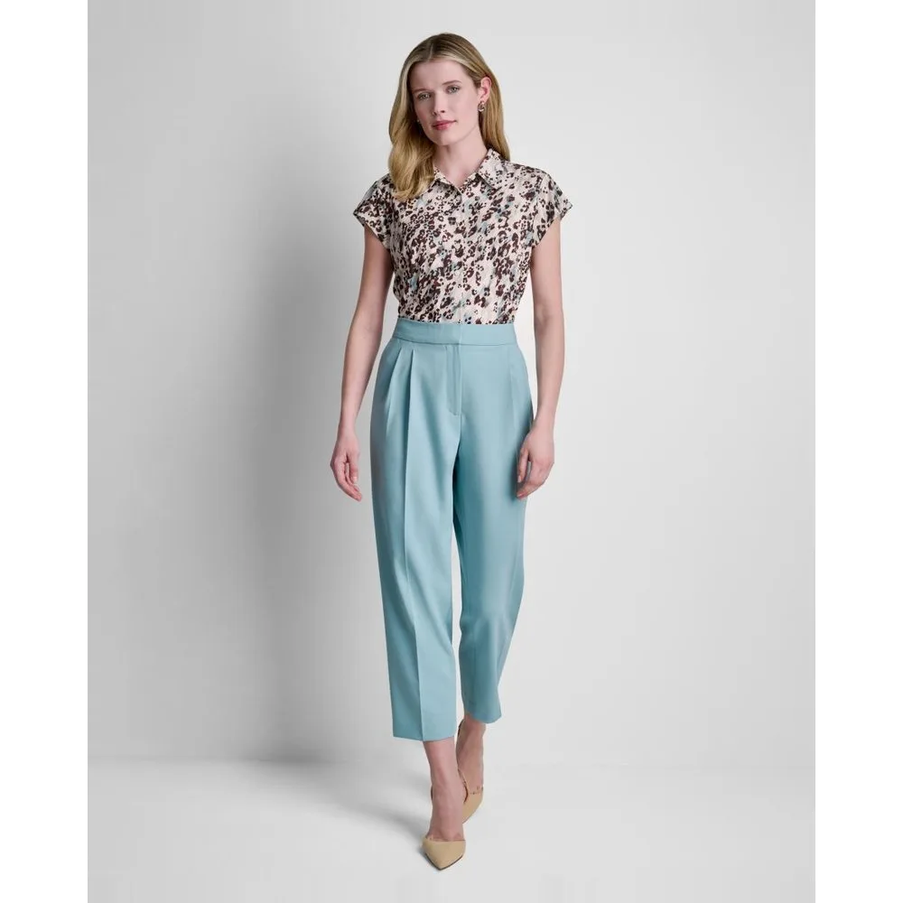 Pantalón largo de mujer tipo traje - DKNY - FashionsVida