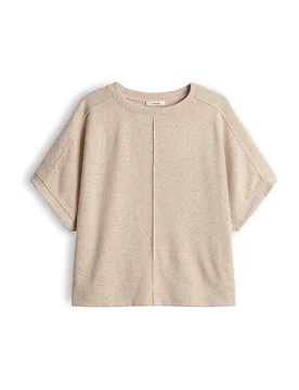 Opus T-Shirt SALMORA camel 42 - Opus - FashionsVida