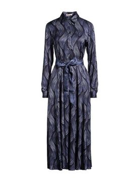 Maxi-Kleid Damen Marineblau 36 Damen