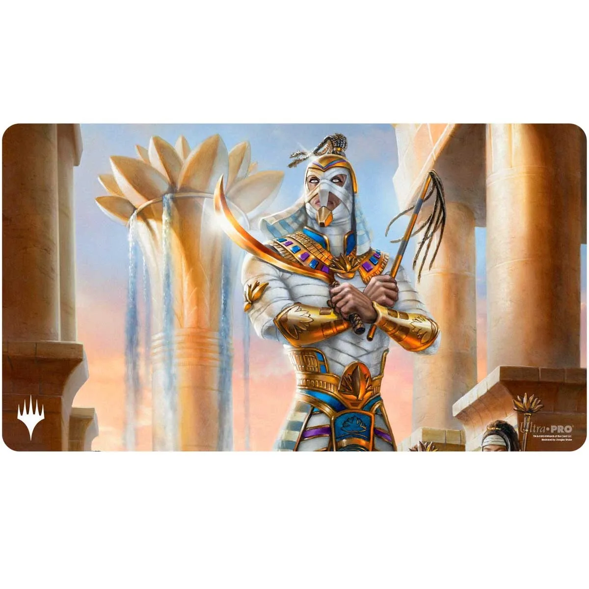 MTG Aetherdrift Playmat Commander featuring Temmet, Naktamun's Will - Ultra PRO - FashionsVida