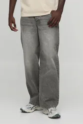 Herren Basic Jeans Hosen In Entspannter Passform Stone Größe 30L