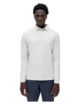 Polo à Manches Longues Maroni White Chalk S