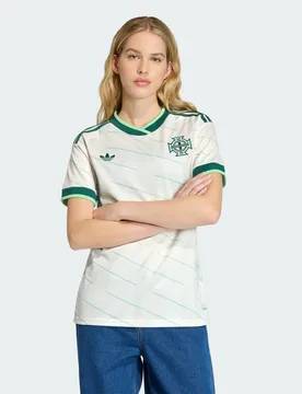 Maglia Away Irlanda del Nord 26 L Cloud White / Tech Forest - Adidas - FashionsVida