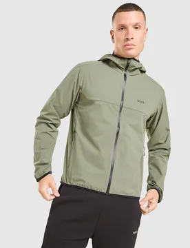 Woven Jacket - Herren, Grün - male - Size: S - BOSS - FashionsVida