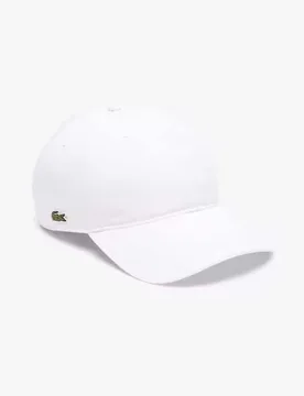 Berretto baseball bianco in puro cotone - Lacoste - FashionsVida