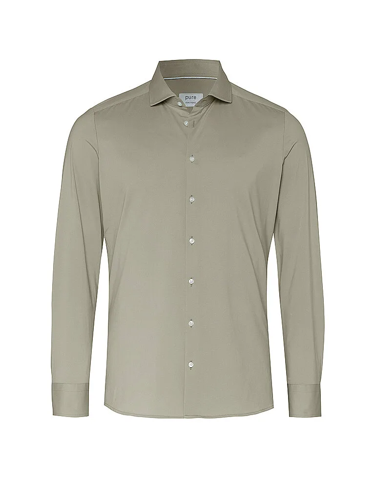 Pure Chemise Slim Fit beige 40 - Pure - FashionsVida