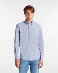 Harmont&blaine camicia uomo blu navy