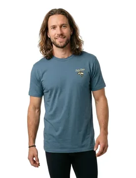 T-shirt à Manches Courtes Striped Slate M - Salty Crew - FashionsVida