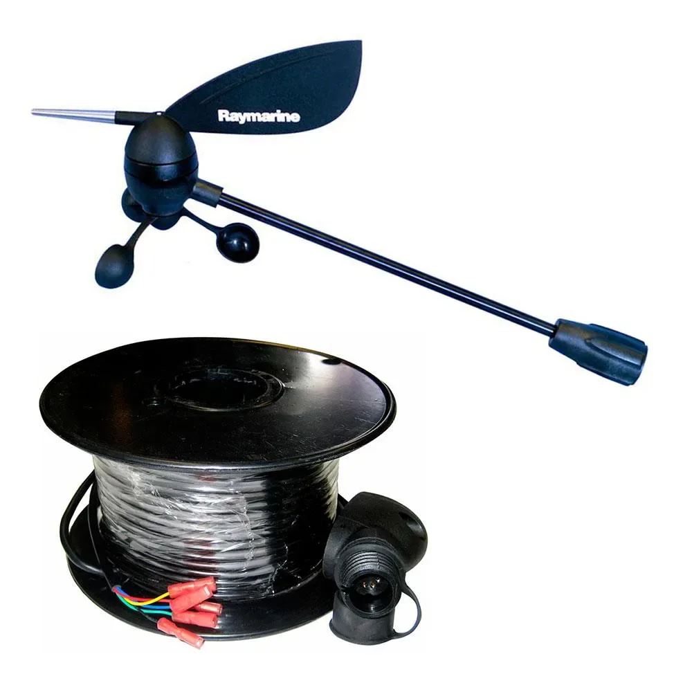 Mast Head Vane With Cable Black 30 m unisex - Raymarine - FashionsVida