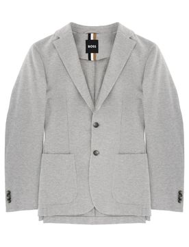 BOSS Regular-Fit Zip Leather Jacket