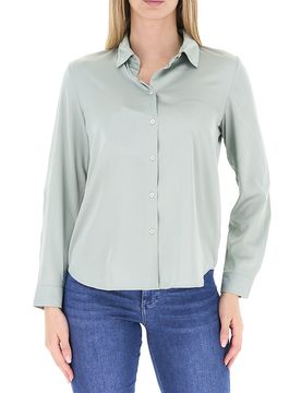 Camicia in satin SALVIA 52