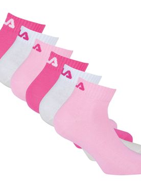 FILA Calcetines rosa / blanco