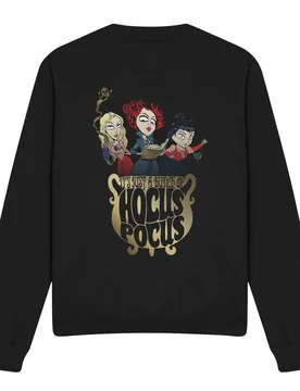 Unisex Hocus Pocus Sanderson Sisters Cooking Up A Potion Sweatshirt Black Size: XL - Black - Size: XL - Disney - FashionsVida