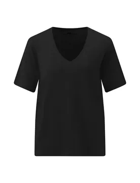 XL V-SHIRT V-NECK LINEN female