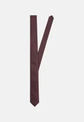 Schmal (5cm) Krawatte Gestreift Rot ****