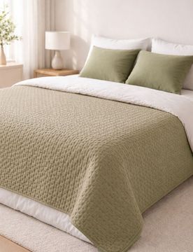 Sinsay - Copriletto - verde oliva