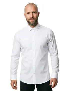 Hugo Chemise à Manches Longues Kenno 10272834 Open White 38