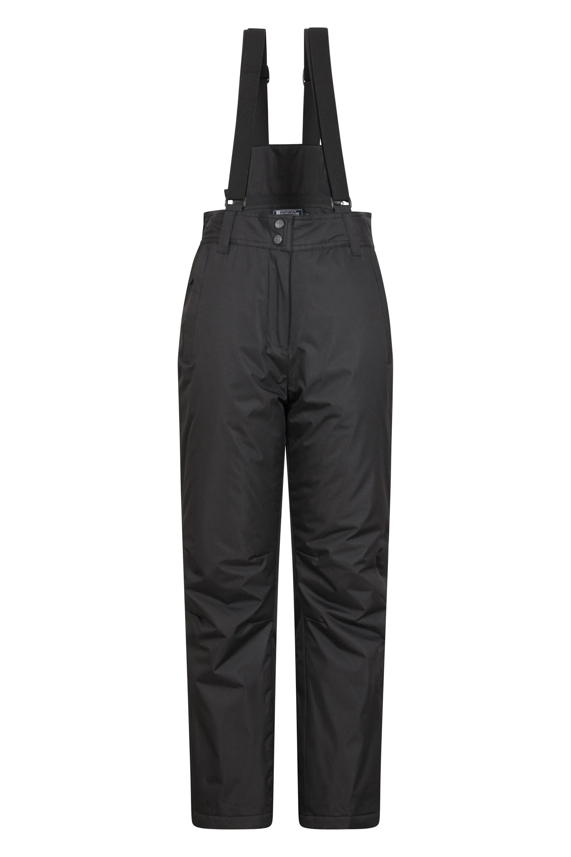 Moon II Womens Ski Pants - Short Length - Black - Black - Size: 18 - Mountain Warehouse - FashionsVida