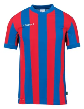 T-shirt à Manches Courtes Retro Stripe Blue / Red 2XL - Uhlsport - FashionsVida