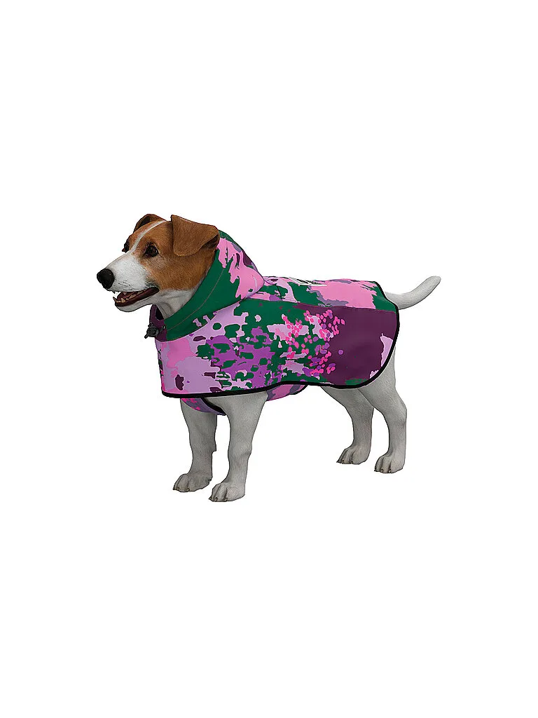 Poncho antipioggia per cani rosa S - Rainkiss - FashionsVida