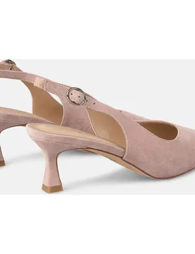 Zapatos de salón de mujer destalonados y cierre con hebilla - Alma en Pena - FashionsVida