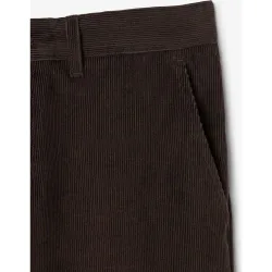 Pantalón de hombre chino de pana de corte regular en