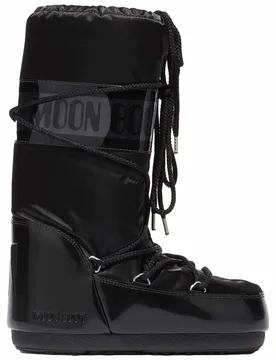 Moon Boot Icon Glance Black Größe 42-44 - Moonboot - FashionsVida