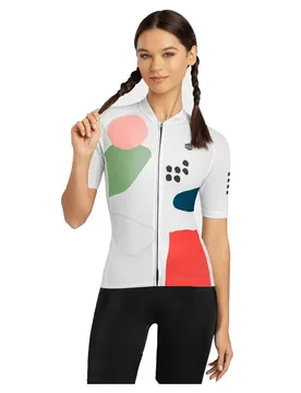 Maglia A Maniche Corte M2 Tulpen White / Coral